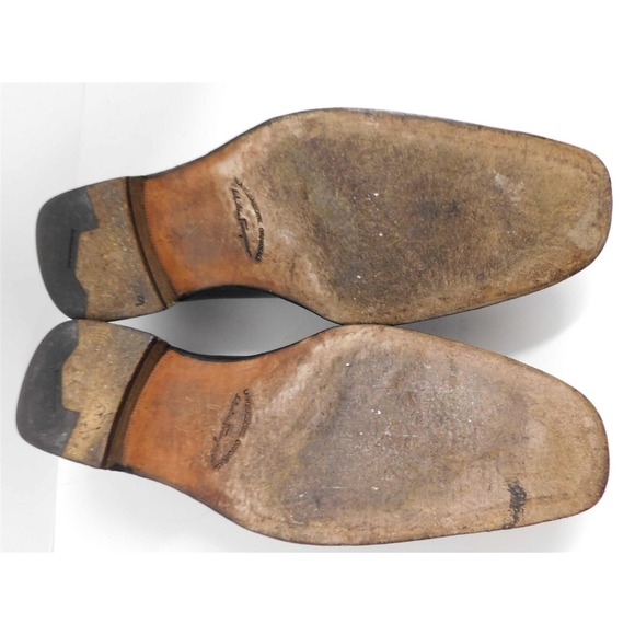 Salvatore Ferragamo Lavorazione Black Leather Nickel Bit Loafers Italy 42 D - Picture 7 of 7